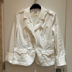 Women's Cream Blazer